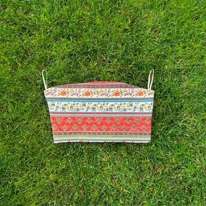 Boho pattern cropped tube top